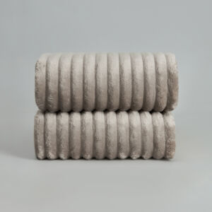 Плед Soft strip, темно-серый Серый 150х200 Микрофибра CozyHome