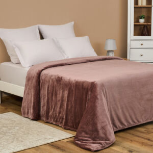 Плед Supersoft, какао Коричневый 150х200 Микрофибра CozyHome
