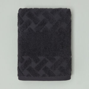 Полотенце махровое Adrio, графит Черный 70х130 Махровое полотно CozyHome