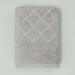 Полотенце махровое Altero, серое Серый 70х130 Махровое полотно CozyHome