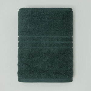 Полотенце махровое Attilio, зеленое Зеленый 70х130 Махровое полотно CozyHome