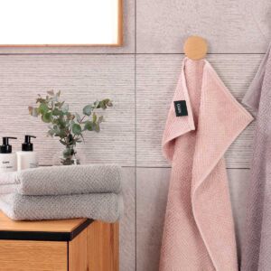 Полотенце махровое Cawo Pure 50x100см, цвет пудровый 6500/383/050100 vrdm