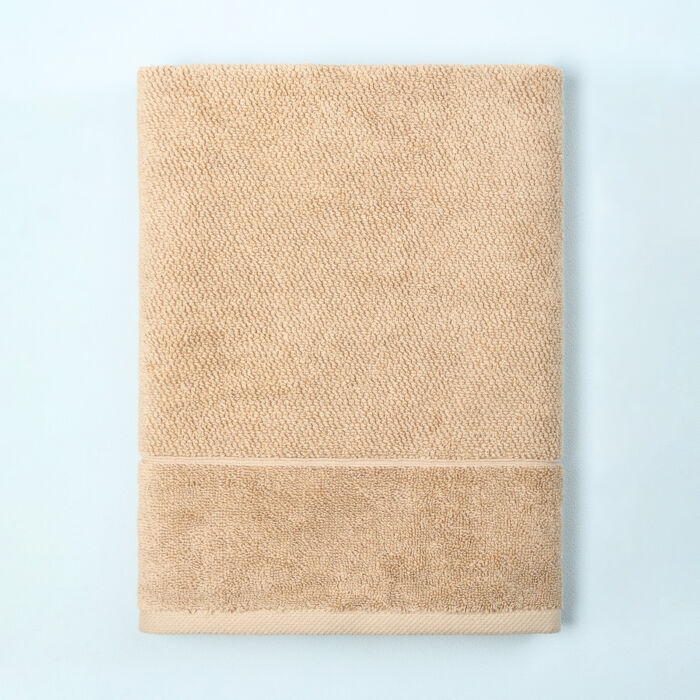 Полотенце махровое Evaristo, бежевое Бежевый 70х130 Махровое полотно CozyHome Полотенце махровое Evaristo, бежевое Бежевый 70х130 Махровое полотно CozyHome