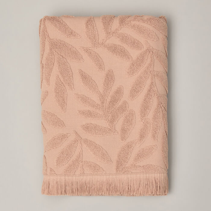 Полотенце махровое Fioritura, бежевое Бежевый 70х130 Махровое полотно CozyHome Полотенце махровое Fioritura, бежевое Бежевый 70х130 Махровое полотно CozyHome