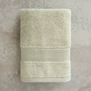 Полотенце махровое Nell, серо-зеленое Зеленый 70х140 Махровое полотно CozyHome