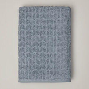 Полотенце махровое Passione, голубое Голубой 50х90 Махровое полотно CozyHome