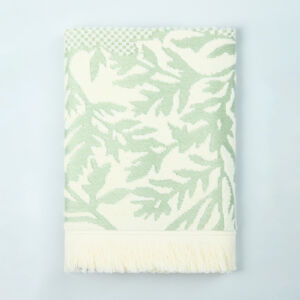 Полотенце махровое Tiziana, зеленое Зеленый 70х130 Махровое полотно CozyHome