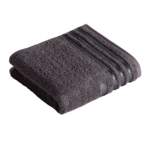 Полотенце махровое Vossen Cult de Luxe 50x100см, графит 8835 02408 7660 050100 vrdm