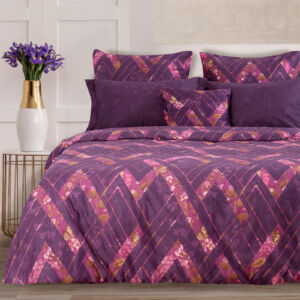 Постельное белье Melinda Фиолетовый Полутораспальный Сатин CozyHome