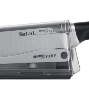 Поварской нож 16,5 см Ever Sharp K2569004  Tefal Лучшие ножи Tefal <ul><li>поварской нож</li><li>точилка,чехол</li></ul> Есть Китай  Есть