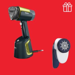 Ручной отпариватель DT9810F1 + Машинка для ухода за шерстью JB1013E0 в подарок  Tefal AeroSteam 100 мл Электронное 16.00 х 14.00 х 32.50  Франция