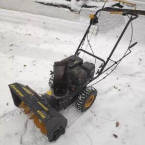 Снегоуборщик  ЧЕМПИОН ST556 Б/У Ручной стартер Glbldrv