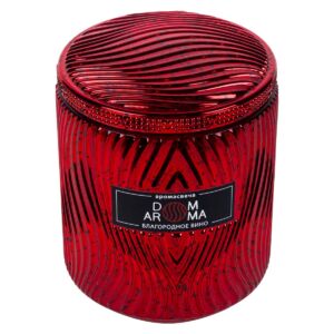 Свеча ароматическая Dom Aroma Пламя Благородное вино 4103 vrdm