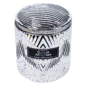 Свеча ароматическая Dom Aroma Пламя Рождественская ель 4110 vrdm