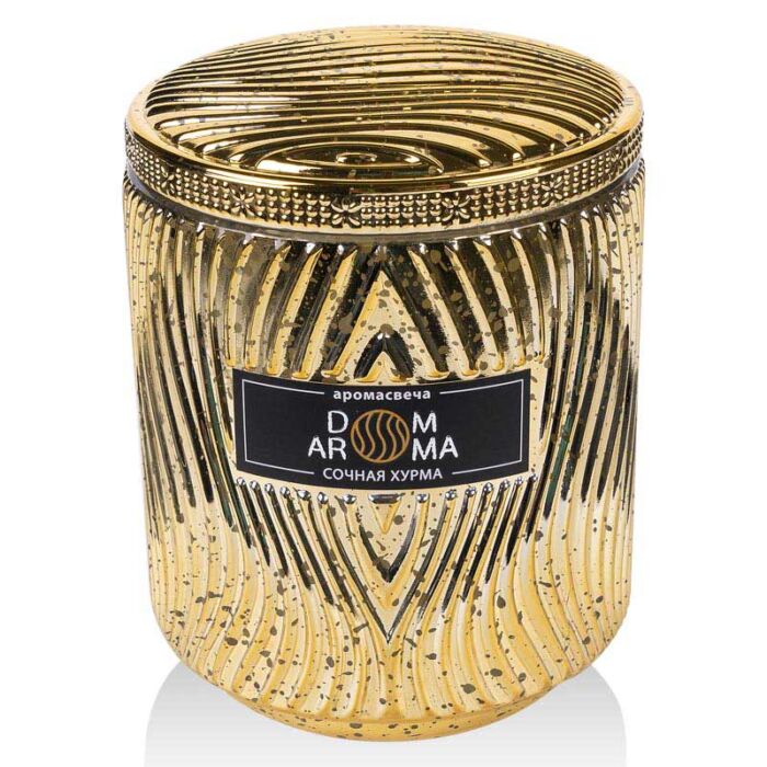 Свеча ароматическая Dom Aroma Пламя Сочная хурма 4108 vrdm Свеча ароматическая Dom Aroma Пламя Сочная хурма 4108 vrdm