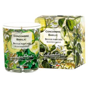 Свеча ароматическая Lothantique Jardin d'aquarelles Огурец И Базилик N020854 vrdm