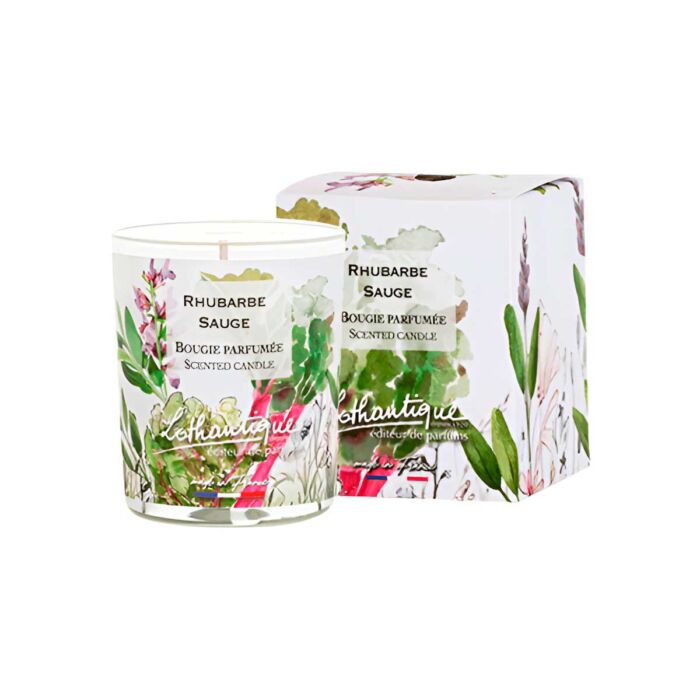 Свеча ароматическая Lothantique Jardin d'aquarelles Ревень И Шалфей N020855 vrdm Свеча ароматическая Lothantique Jardin d'aquarelles Ревень И Шалфей N020855 vrdm