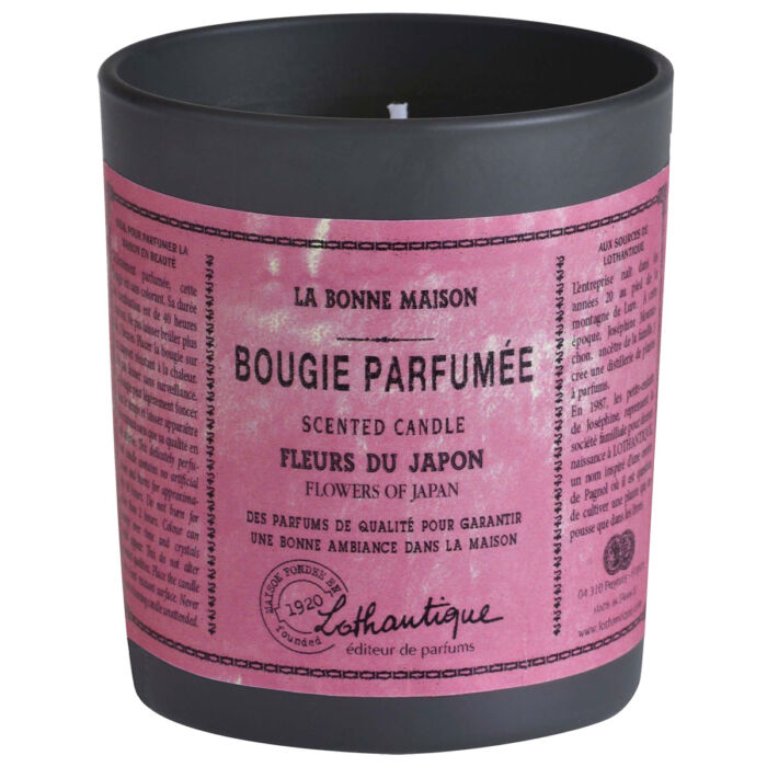 Свеча ароматическая Lothantique La Bonne Maison Японский сад N020477 vrdm Свеча ароматическая Lothantique La Bonne Maison Японский сад N020477 vrdm