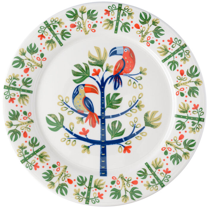 Тарелка обеденная Liberty Jones Birds of Paradise Toucan LJ0000164 vrdm Тарелка обеденная Liberty Jones Birds of Paradise Toucan LJ0000164 vrdm