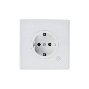 Умная встраиваемая розетка Moes Zigbee Smart Wall Socket White Vsmrt