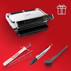 Умный электрогриль Optigrill Elite XL GC760D30 + аксессуары в подарок  Tefal