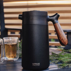 Вакуумный френч-пресс Vitax Steelware, черный VX-3070 vrdm