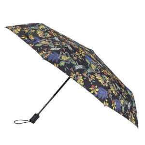 Зонт женский автомат Fulton Орхидеи R348-4104 OrchidsBlack vrdm