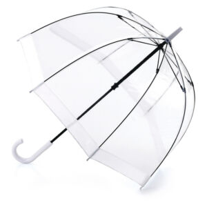 Зонт женский Fulton Birdcage купол 89см, прозрачный с белым L041 02 vrdm