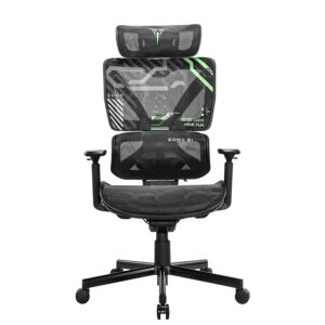 Кресло компьютерное ZONE 51 FREELANCER K5 Black-Green