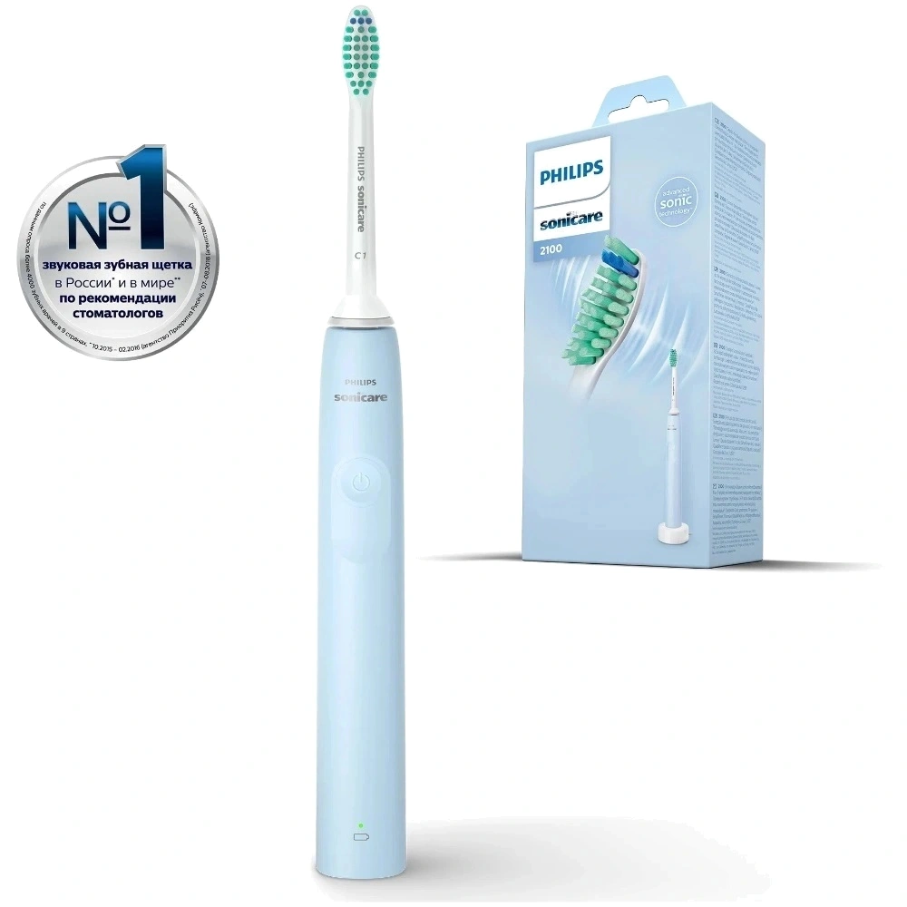 Электрическая зубная щетка Philips Sonicare 2100 Series HX 3651/12 DctrS Электрическая зубная щетка Philips Sonicare 2100 Series HX 3651/12 DctrS