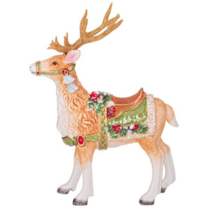 Фигурка декоративная Lefard Celebration Олень 59-720 vrdm