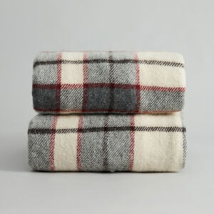 Плед Abia Серый 170х210 Шерсть CozyHome