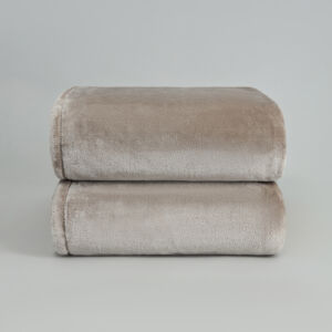 Плед Supersoft, миндаль Бежевый 200х220 Микрофибра CozyHome