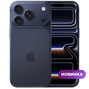 Смартфон Apple iPhone 17 Pro Max 2TB Deep Blue (Dual Sim) iOS 2G, 3G, 4G, 5G, Wi-Fi Сентябрь 2025 г.  mgfn