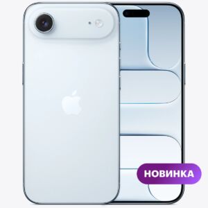 Смартфон Apple iPhone Air 256GB Sky Blue (Dual eSIM) iOS 2G, 3G, 4G, 5G, Wi-Fi Сентябрь 2025 г.  mgfn