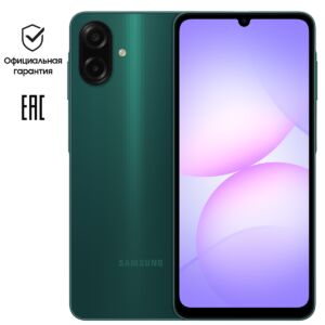 Смартфон Samsung Galaxy A07 6/128GB Зеленый RU 6.7 Android 2G, 3G, 4G, Wi-Fi 8806097656869 mgfn