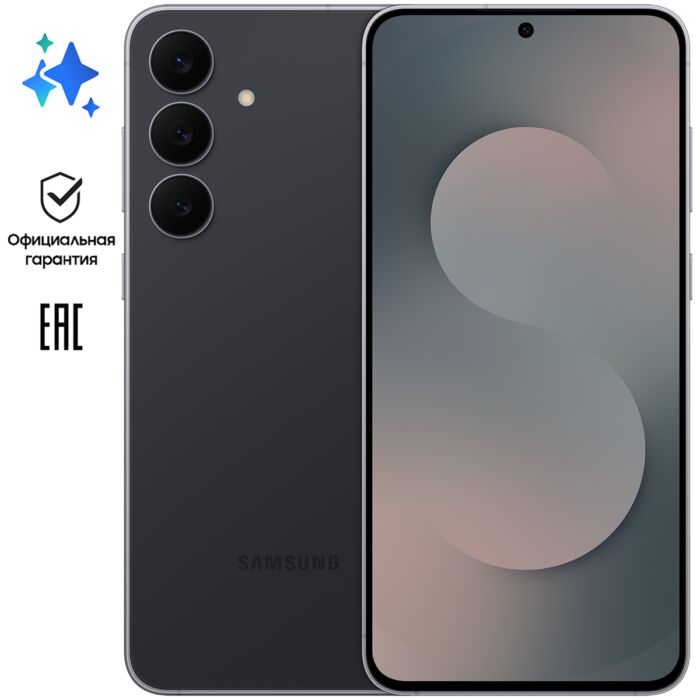 Смартфон Samsung Galaxy S25 FE 8/256GB Черный EAC 6.7 Android 2G, 3G, 4G, 5G, Wi-Fi 8806097677796 mgfn Смартфон Samsung Galaxy S25 FE 8/256GB Черный EAC 6.7 Android 2G, 3G, 4G, 5G, Wi-Fi 8806097677796 mgfn