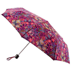 Зонт женский механика Fulton Golden Lily Pink L907-4527 vrdm