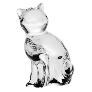 Фигурка декоративная Crystal BOHEMIA Animals Кошка БПХ518 vrdm