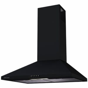 Купольная вытяжка KRONA JANNA 600 black push button KRN