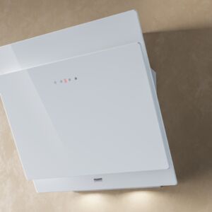 Наклонная вытяжка ANGELICA 600 white sensor KRN