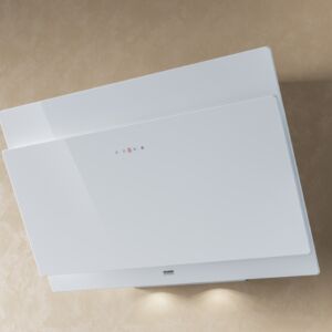 Наклонная вытяжка ANGELICA 900 white sensor KRN