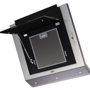 Наклонная вытяжка KRONA AMANDA Silent 600 dark glass 5P KRN