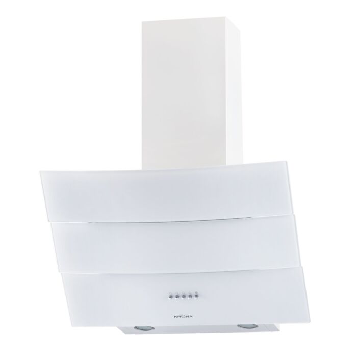 Наклонная вытяжка KRONA INGA 600 white push button KRN Наклонная вытяжка KRONA INGA 600 white push button KRN