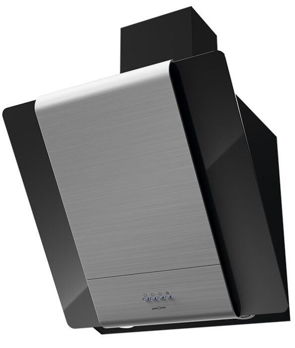 Наклонная вытяжка KRONA TALLI 600 inox/black glass 3P KRN Наклонная вытяжка KRONA TALLI 600 inox/black glass 3P KRN