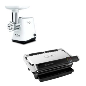 Мясорубка ME301132 + Электрогиль Tefal   GC760D30  Moulinex