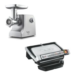 Мясорубка Moulinex ME856D32 + Электрогиль Tefal GC712D34