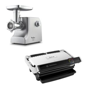 Мясорубка Moulinex ME856D32 + Электрогиль Tefal GC760D30