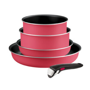 Набор посуды Ingenio Simply Cook 5 предметов L7289302  Tefal Ingenio  Simply Cook Tefal 18 см, 20 см, 22 см, 28 см Есть Бакелит Для всех плит, включая индукцию