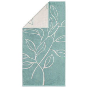 Полотенце махровое Cawo Floral 50x100см, цвет зеленый 6239/47/050100 vrdm